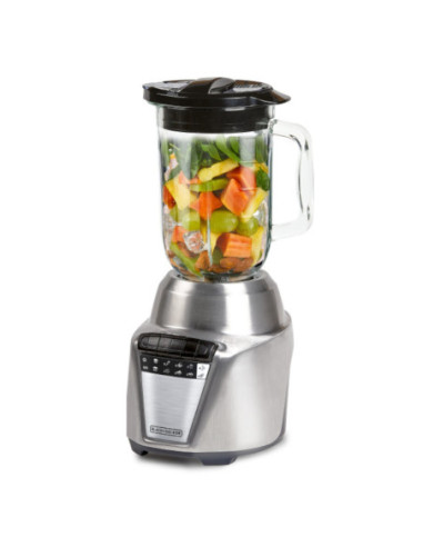 LICUADORA BLACK DECKER ICE CRUSH 8 VEL. 700W JARRA VIDRIO 1.25LTS ACERO INOX.