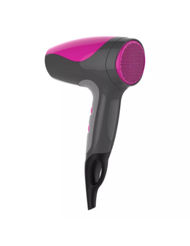 SECADOR DE CABELLO REMINGTON 1875 W 3 NIVELES 2 VELOCIDADES ROSA GRIS