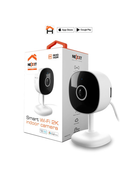 CAMARA NEXXT HOME INTELIGENTE WIFI 2K-1 CAMARA PARA INTERIOR WIFI-ALEXA-GOOGLE ASSIST.-IOS/ANDR.