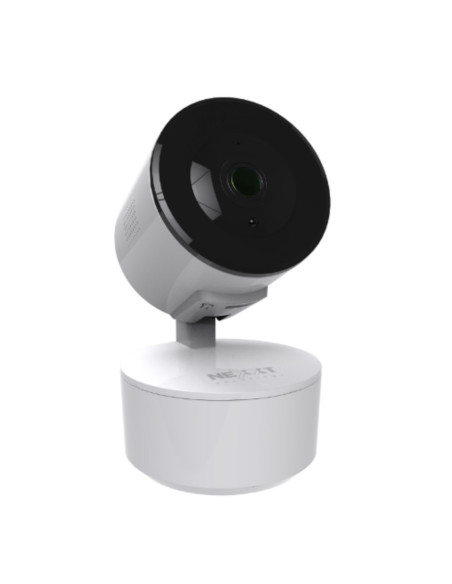 CAMARA NEXX HOME DE SEGURIDAD PARA INTERIOR 2K-GIRATORIO-WIFI-ALEXA-GOOGLE ASSIT.