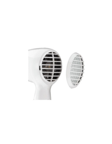 SECADOR DE CABELLO CONAIR DE PARED CON LUZ LED NOCTURNA 1600W 2 VEL. FILTRO REM. BLANCO