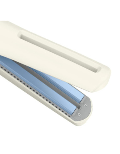 PLANCHA DE CABELLO CONAIR QUAD AIR INFINITIPRO 210 GRD EN 30SEG. 5 AJUSTES APAGADO AUTOM. BLANCO