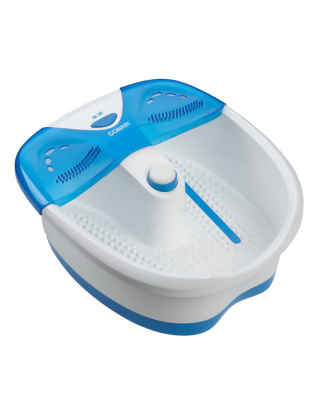 SPA PARA PIES CONAIR MULTIFUNCION-HASTA 15MIN.-CON CALOR-CTRL TACTIL-BURBUJAS-BLANCO Y AZUL