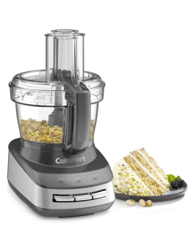 PROCESADOR DE ALIMENTOS CUISINART 10 TZS. CON ACCESORIOS MULTIUSOS GRIS