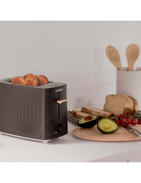 TOSTADORA CUISINART SOHO-2 REBANADAS-900W-7 SOMBRAS-2 FUNCIONES NEGRO