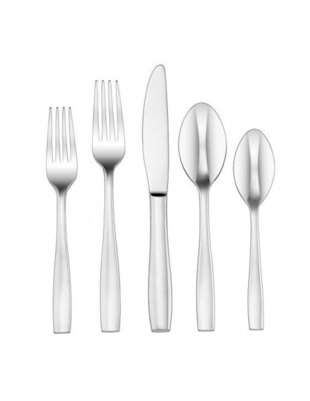 SET DE CUBIERTOS CUISINART 20 PCS ANTIADHERENTE PULIDO FINO ACERO INOX.