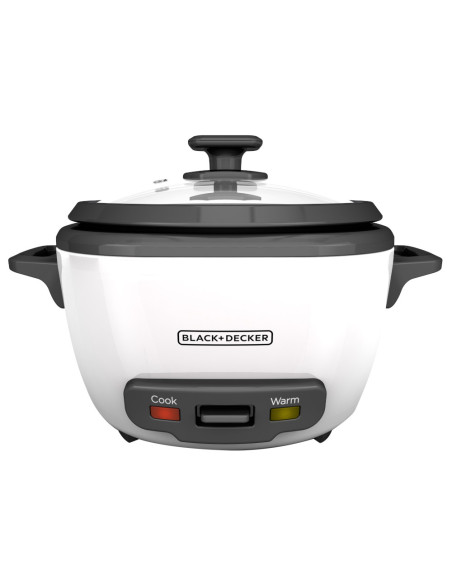OLLA ARROCERA BLACK DECKER CAPACIDAD 7 TZS 2 Lts Tapa Vidrio