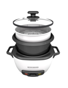 OLLA ARROCERA BLACK DECKER CAPACIDAD 7 TZS 2 Lts Tapa Vidrio 2