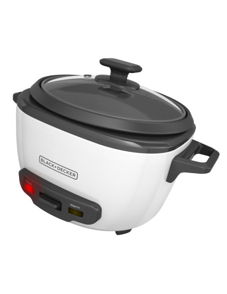 OLLA ARROCERA BLACK DECKER CAPACIDAD 7 TZS 2 Lts Tapa Vidrio