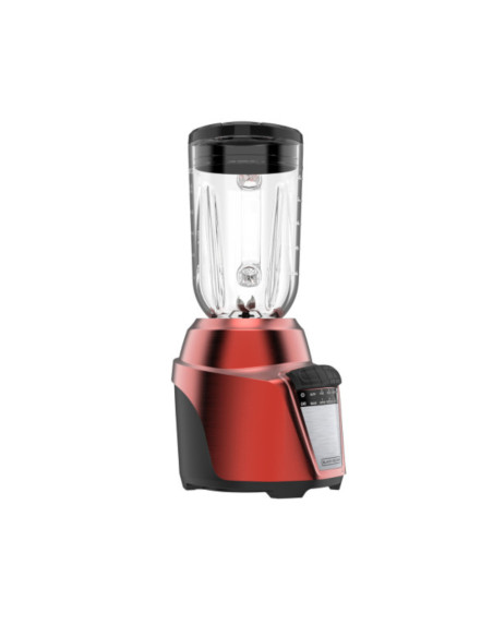 LICUADORA BLACK DECKER ICE CRUSH 8 VEL. 700W JARRA VIDRIO 1.25LTS ACERO INOX. ROJA