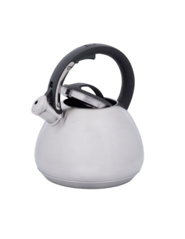 TETERA CLASICA RESTO CON SILVADOR 2.7 LTS ACERO INOXIDABLE INDUCCION BLANCA