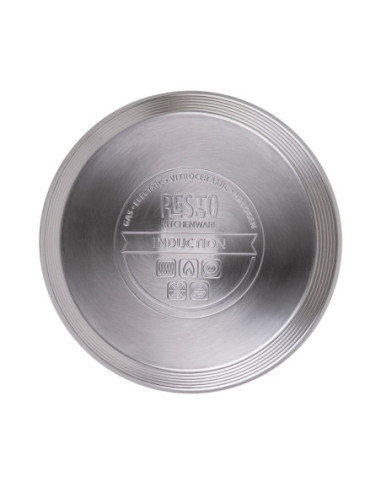 TETERA CLASICA RESTO CON SILVADOR 2.7 LTS ACERO INOXIDABLE INDUCCION BLANCA