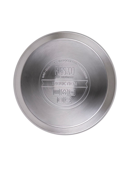 TETERA CLASICA RESTO CON SILVADOR 2.7 LTS ACERO INOXIDABLE INDUCCION BLANCA