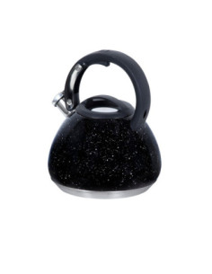 TETERA CLASICA RESTO CON SILVADOR 2.7 LTS ACERO INOXIDABLE  INDUCCION NEGRA 2