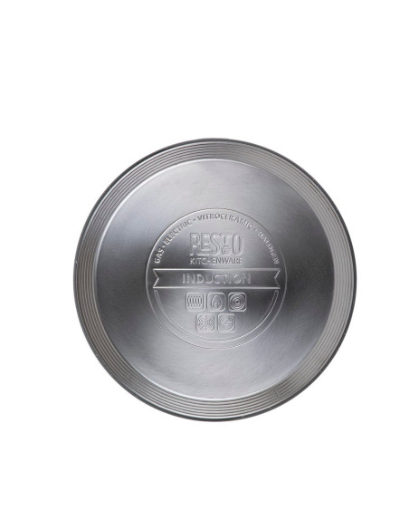 TETERA CLASICA RESTO CON SILVADOR 2.7 LTS ACERO INOXIDABLE  INDUCCION NEGRA