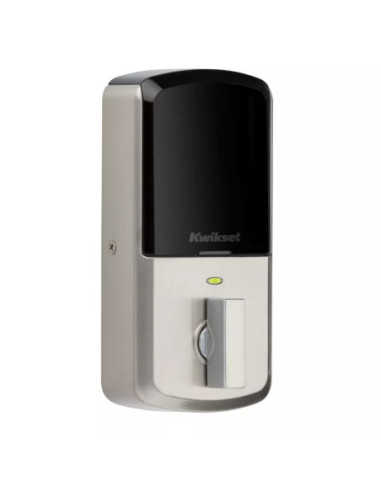 CERRADURA KWIKSET HALO SMART CON CODIGO 250 USUARIOS TACTIL HISTORIAL NIQUEL SATINADO