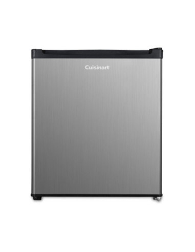 MINIBAR CUISINART 48 LTS 1.7 PIES DOBLE APERTURA LATERAL TERMOSTATO REGULABLE ACERO INOX.