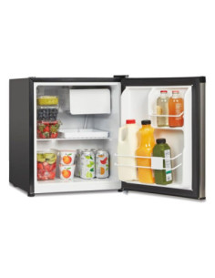 MINIBAR CUISINART 48 LTS 1.7 PIES DOBLE APERTURA LATERAL TERMOSTATO REGULABLE ACERO INOX. 2