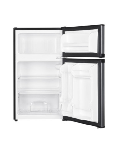 MINIBAR CUISINART 88 LTS 3.1 PIES 2 PUERTAS TERMOSTATO REGULABLE ACERO INOX.