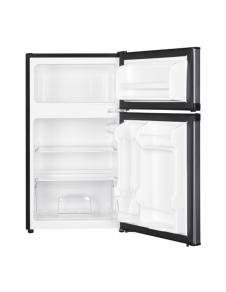 MINIBAR CUISINART 88 LTS 3.1 PIES 2 PUERTAS TERMOSTATO REGULABLE ACERO INOX.