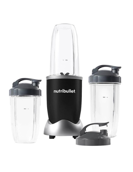 LICUADORA NUTRIBULLET 8PCS 900W JARRA PLASTICO COLOR NEGRO