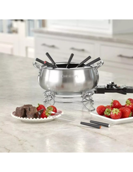 FONDUE CUISINART 8 HORQUILLAS ACERO INOXIDABLE