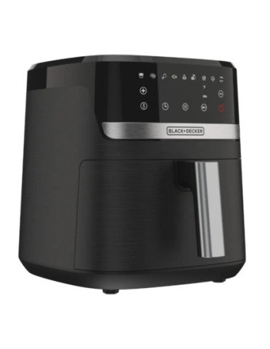 FREIDORA DE AIRE BLACK DECKER 7.5 LTS 1700W 9 FUNCIONES  PREPROGRAMADAS PANTALLA TACTIL NEGRO