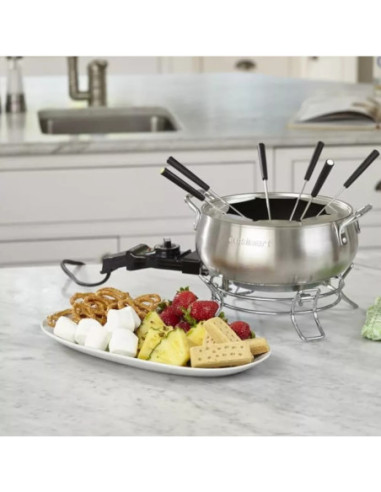 FONDUE CUISINART 8 HORQUILLAS ACERO INOXIDABLE