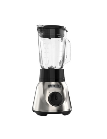 LICUADORA TRICUADORA BLACK DECKER 800W JARRA DE VIDRIO 1.5 LTS 2 VELOCIDADES+PULSO ACERO INOX.