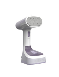 Plancha Vertical Black Decker 1200 W-Vaporizador -Placa Planchado-45 Seg. Lila