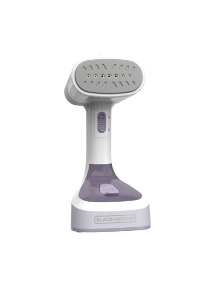 Plancha Vertical Black Decker 1200 W-Vaporizador -Placa Planchado-45 Seg. Lila