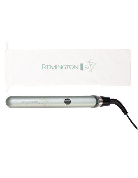 PLANCHA DE CABELLO REMINGTON BOTANICALS CERAMICA 230GRD EN 15SEG.10 AJUSTES  APAGADO AUTOM. VERDE