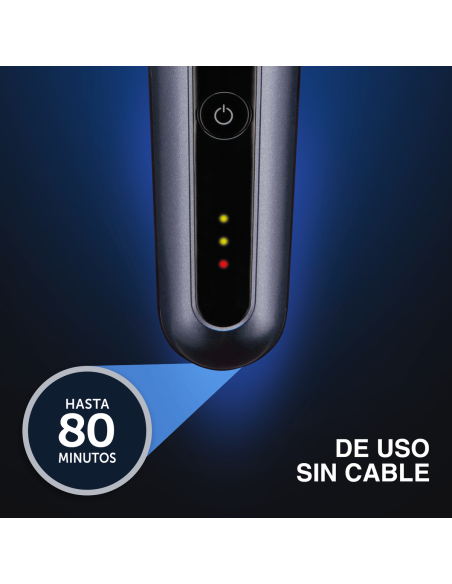 AFEITADORA RECARGABLE REMINGTON CABEZA FLEXIBLE 3 CUCHILLAS RECORTADORA