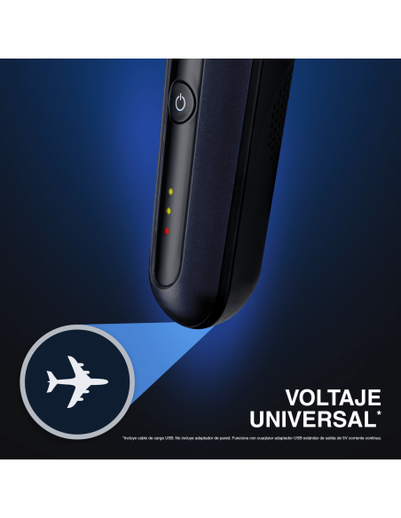 AFEITADORA RECARGABLE REMINGTON CABEZA FLEXIBLE 3 CUCHILLAS RECORTADORA