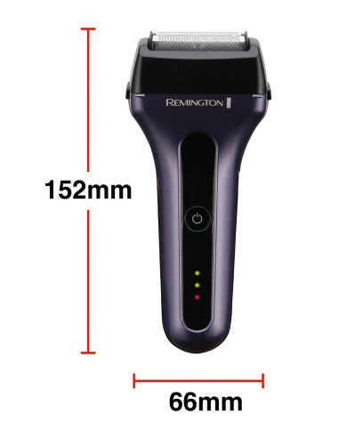 AFEITADORA RECARGABLE REMINGTON CABEZA FLEXIBLE 3 CUCHILLAS RECORTADORA