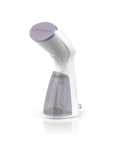 Plancha Vertical Black Decker 1000w-2 Modos De Vapor-6min Uso Continuo Blanco-Purpura