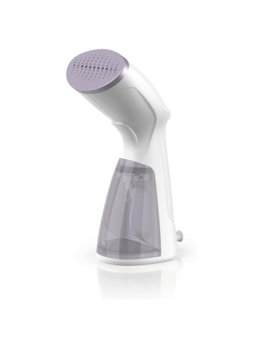 Plancha Vertical Black Decker 1000w-2 Modos De Vapor-6min Uso Continuo Blanco-Purpura