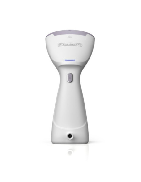 Plancha Vertical Black Decker 1000w-2 Modos De Vapor-6min Uso Continuo Blanco-Purpura