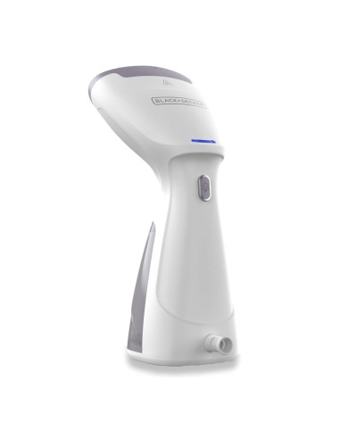 Plancha Vertical Black Decker 1000w-2 Modos De Vapor-6min Uso Continuo Blanco-Purpura