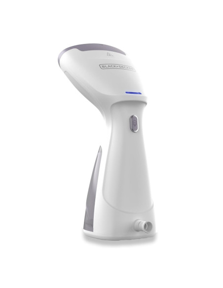 Plancha Vertical Black Decker 1000w-2 Modos De Vapor-6min Uso Continuo Blanco-Purpura