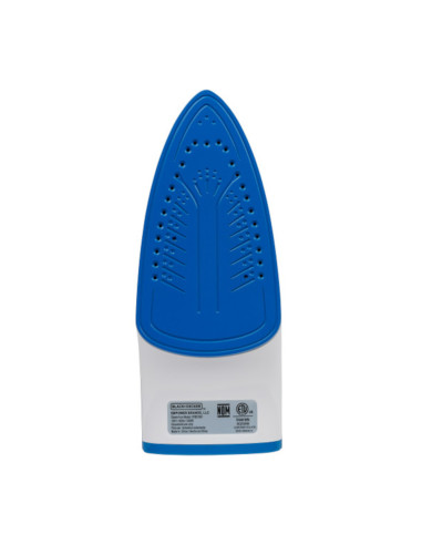 Plancha De Ropa Black Decker- 1200w-Antihaderente-Auto Clean Suela Ceramica Azul