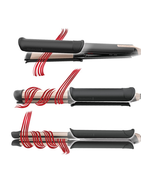 Plancha Alisadora Y Rizador De Cabello Remington Revestimiento De Ceramica