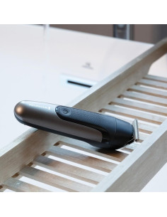 Afeitadora Kit Todo En 1 Remington Recargable 9 Piezas A Prueba De Agua Negro 2