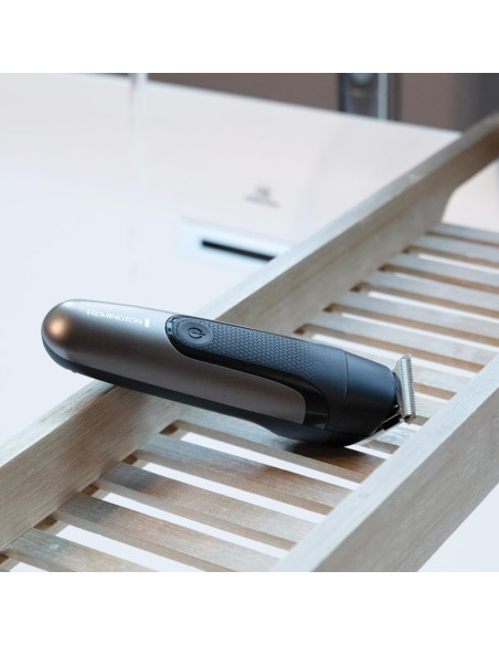 Afeitadora Kit Todo En 1 Remington Recargable 9 Piezas A Prueba De Agua Negro