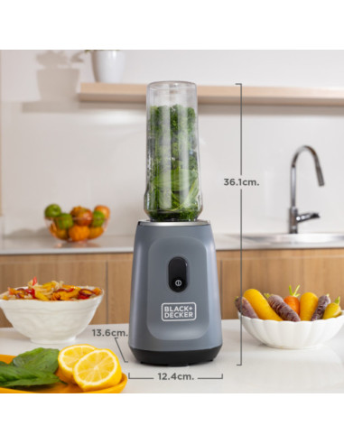 Licuadora Black Decker Personal Ice Crush 2 Vasos 600ml