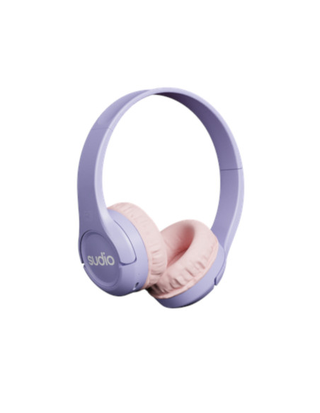 Audifonos Sudio K1 Inalambrico Para Niños 32mm Estilo Ajustable Purpura