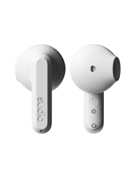 Audifonos Sudio A3 Inalambrico Estilo Tapon 12mm Bt Microf Integr Blanco