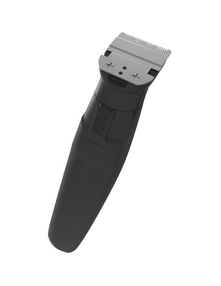 Recortadora Todo En 1 Remington Recargable 10 Pcs Cuchillas Titanio Negra-Azul