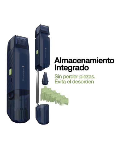 Recortadora Todo En 1 Remington Trim Fit Multifuncion Recargable 9 Piezas Azul