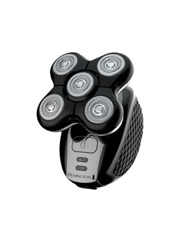 Afeitadora Recargable Remington Balder Pro 5 Cabezas Rotativa Inalambrica 50min Para Cabeza Negra